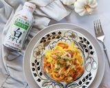 カボチャクリームパスタ作り方4写真