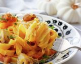 カボチャクリームパスタ作り方5写真