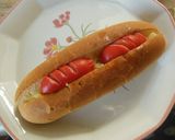赤ウインナーのホットドッグ★喫茶店風作り方3写真