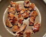 簡単うま!鶏ももの梅しそ照り焼き作り方2写真