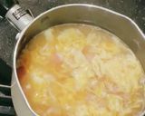 じゃがベーコンの卵スープ作り方5写真