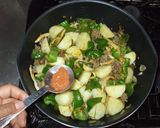 じゃが芋クミンカレー粉炒め♪冷え症に簡単作り方7写真