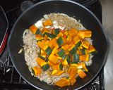 ひき肉南瓜のクミン炒め♪冷え性に簡単薬膳作り方5写真