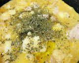 鶏肉の野菜炒め●鶏胸肉のハーブ玉子とじ作り方2写真