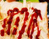チーズがとろーりホットサンド作り方1写真