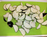 豚肉と蓮根茄子の胡麻だれ炒め作り方2写真