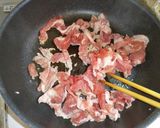 豚肉と蓮根茄子の胡麻だれ炒め作り方3写真