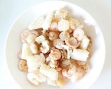美味しい〜【シーフードミックスでパエリア作り方5写真