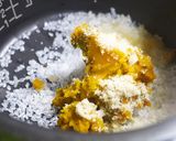 【アジアン粥】朝食に♡かぼちゃのお粥作り方3写真