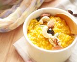 【アジアン粥】朝食に♡かぼちゃのお粥作り方6写真