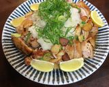 鶏もも肉♡にんにく焼き（大根おろし添え）作り方12写真