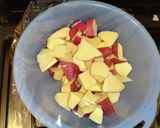 さつまいもと鶏肉のマヨハニーマスタード作り方2写真