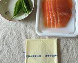 パリジェンヌのスモークサーモンおにぎり作り方1写真