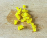 あさりの佃煮と沢庵の二刀流おにぎり作り方1写真