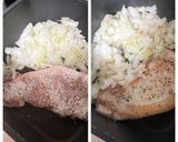 かんたん酢☆豚ロース焼き濃厚玉ねぎソース作り方2写真