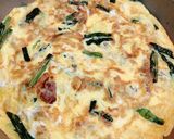 豚ひき肉とニラ入りボリューム卵焼き作り方7写真