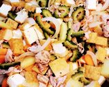 厚揚げで簡単！苦くないゴーヤチャンプル作り方14写真