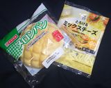 メロンパンのチーズサンド作り方1写真