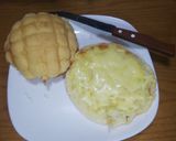 メロンパンのチーズサンド作り方3写真