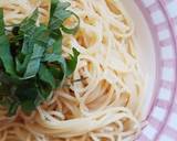 簡単★柚子胡椒とめんつゆの和風パスタ作り方1写真