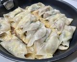 簡単♡大満足♡豚こま大葉チーズ棒餃子♡作り方6写真