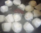 簡単!フライパンで 里芋の味噌煮作り方1写真