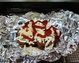 ミートボール　チーズ焼き作り方4写真
