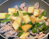 豚肉と厚揚げのピリ辛炒め作り方11写真