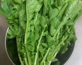 大根菜と油揚げの炒め煮♪作り方1写真