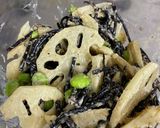 蓮根・ひじきの健康サラダ!作り方5写真