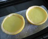 グレープフルーツカップのチーズケーキ作り方8写真