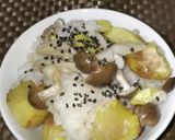 【簡単】白だしだけ!栗ご飯作り方21写真