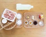カレー風味！野菜とチキンの唐揚げ作り方1写真