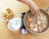 カレー風味！野菜とチキンの唐揚げ作り方5写真