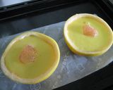グレープフルーツカップのチーズケーキ作り方9写真