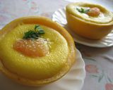 グレープフルーツカップのチーズケーキ作り方11写真