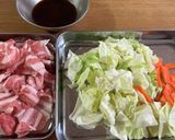豚肉とキャベツのオイスターソース炒め作り方1写真