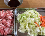 豚肉とキャベツのオイスターソース炒め作り方1写真