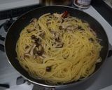 秋鮭ときのこのパスタ作り方11写真