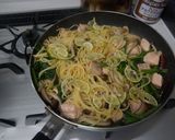 秋鮭ときのこのパスタ作り方12写真