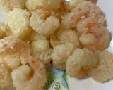 冷凍エビと舞茸ピーマン卵炒め作り方4写真