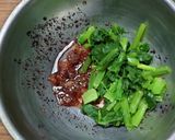 ヨウサマの減塩おやじの病院食小松菜梅浸し作り方3写真