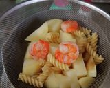 ヨウサマの減塩おやじの病院食アボポテサラ作り方1写真