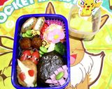 簡単キャラ弁　ピクミン作り方1写真