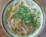 きんぴらうどん作り方3写真