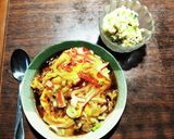 カニタマ餡掛けご飯作り方5写真