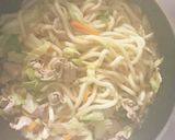 たっぷり野菜簡単中華風オイ味噌焼うどん作り方5写真