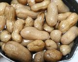 茹で落花生(覚書)作り方2写真