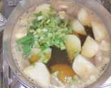 蕪と鯖水煮缶の煮物作り方4写真