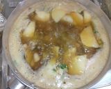 蕪と鯖水煮缶の煮物作り方6写真